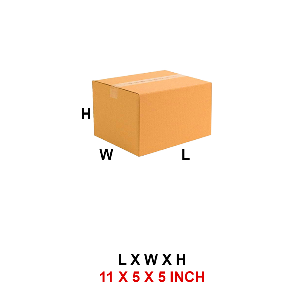 3 Ply 11 x 5 x 5 Inch –  Corrugated Box