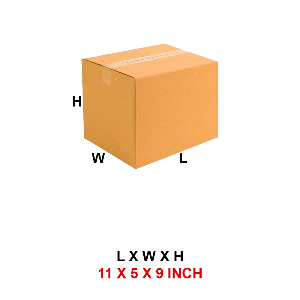 3 Ply 11 x 5 x 9 Inch –  Corrugated Box