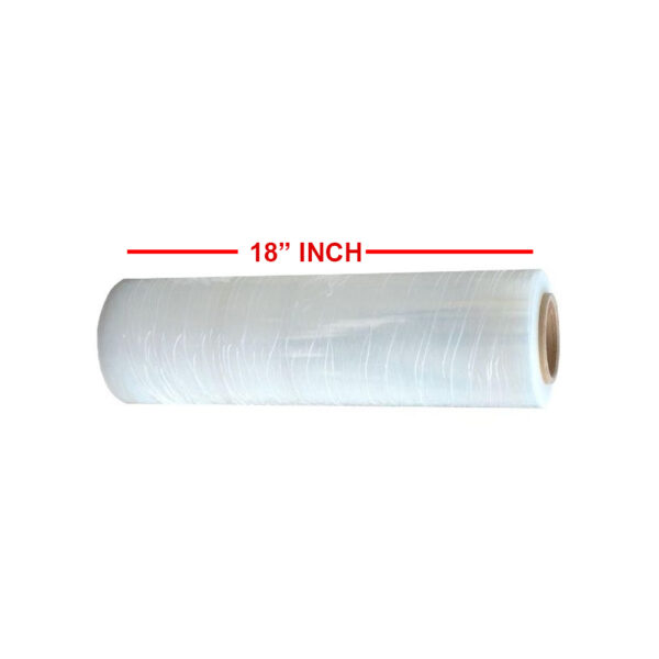 Stretch Film Roll – 18 Inch x 5 Kg – Heavy-Duty Cling Wrap for Pallet Wrapping & Industrial Packaging