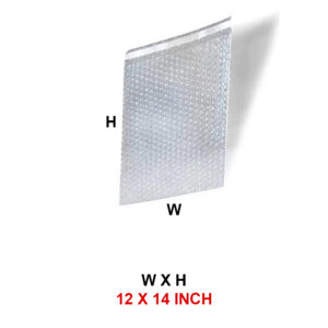 12 x 14 Inch - Transparent Bubble Bag – Protective Packaging Pouch