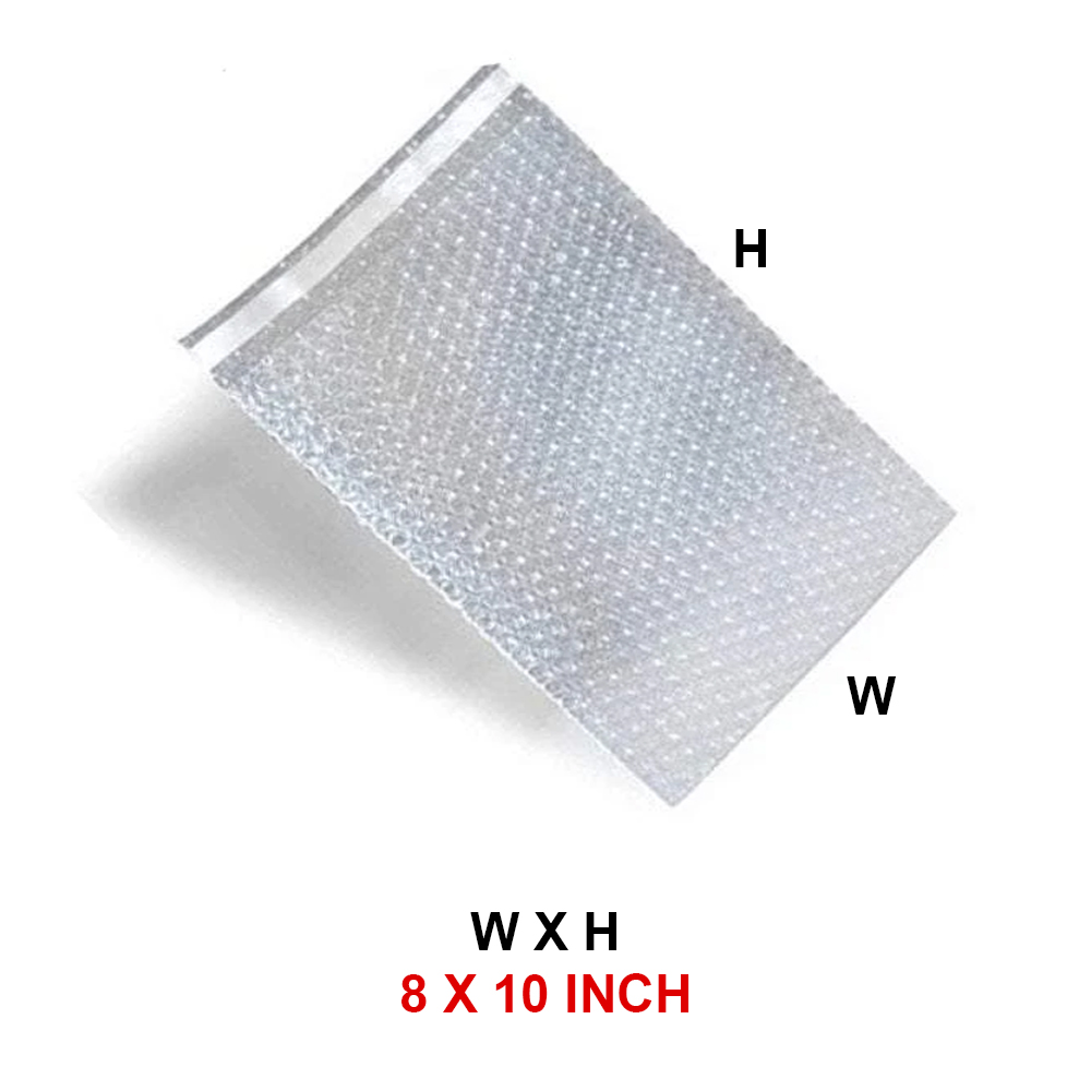 8 x 10 Inch – Transparent Bubble Bag – Protective Packaging Pouch