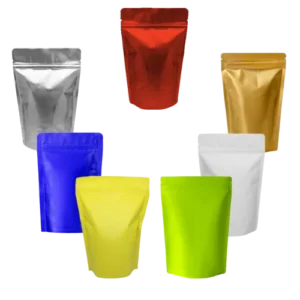 100 x 180 x 60 mm - Standup Pouches Both Side color