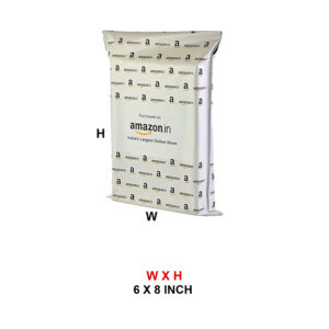 6 x 8 Inch Amazon Printed Courier Shipping Bag