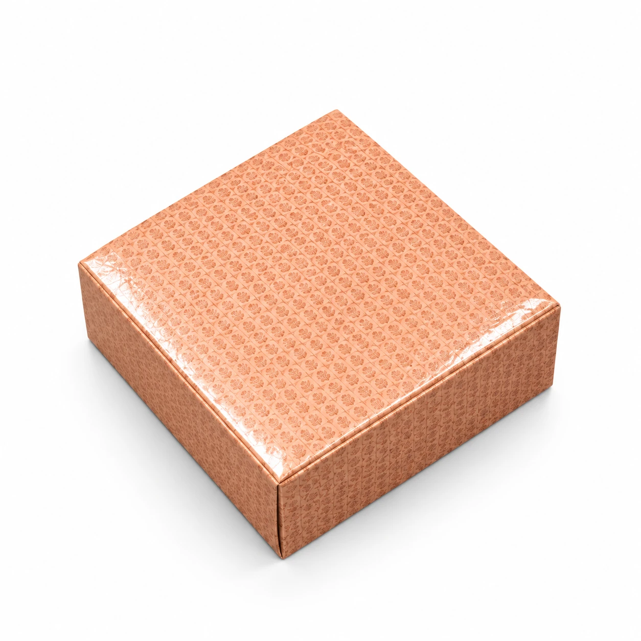 Premium Pattern Slider Box 4x4x1.5 Inch | Gift & Packaging Box - Image 2