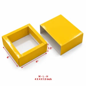 YELLOW SILDER PAPER BOX