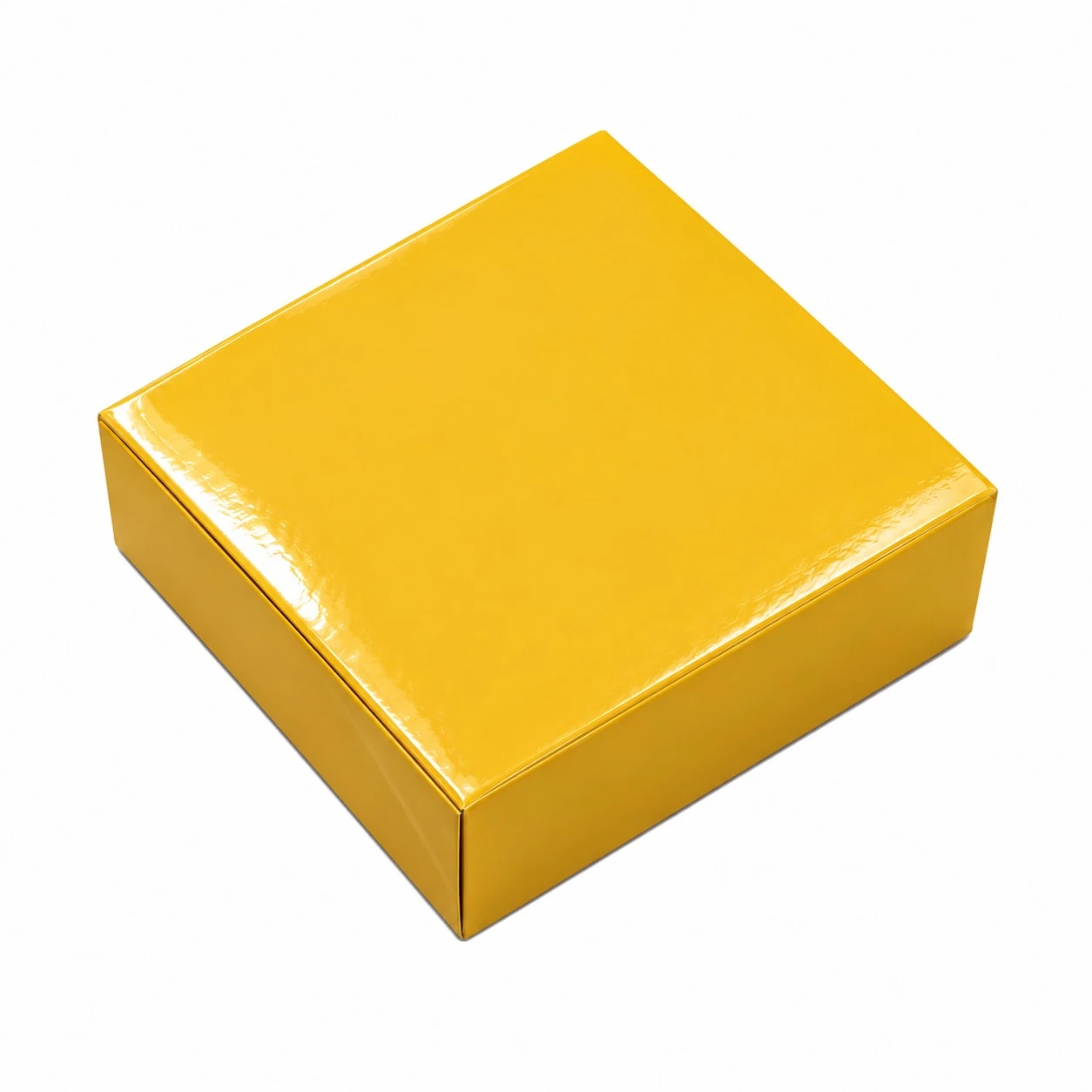 Yellow Slider Box 4x4x1.5 Inch | Premium Gift & Packaging Box in Pune - Image 2